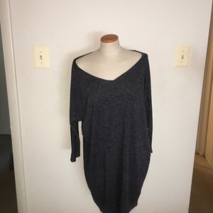 Low v neck dress